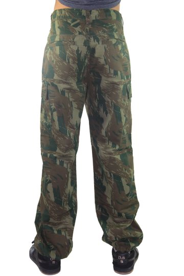 Calça Masculina Element Cargo Camo - Camuflado