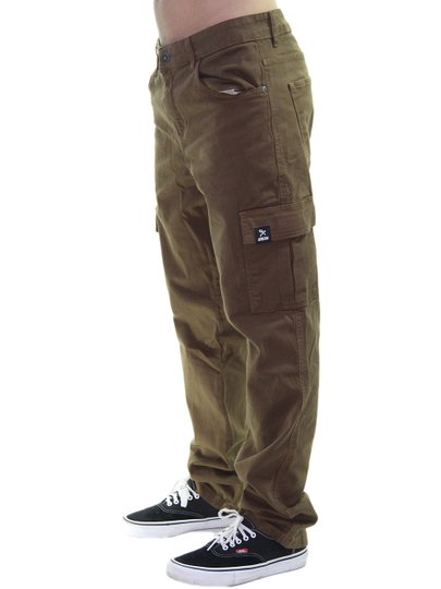Calça Masculina Grow Cargo PT - Marrom 