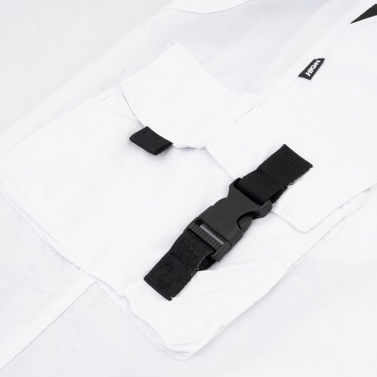 Calça Masculina High Cargo Track - Branco
