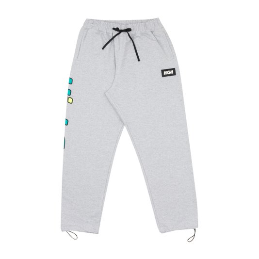 Calça Masculina High Moletom Synth - Cinza Mescla