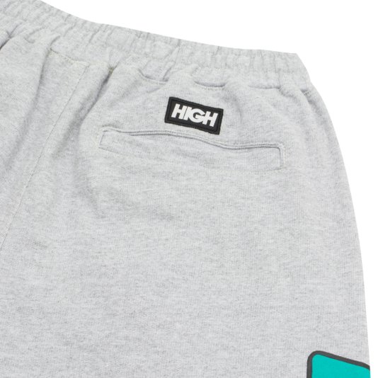 Calça Masculina High Moletom Synth - Cinza Mescla
