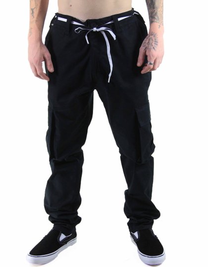 Calça Masculina Hocks Cargo Sarja - Preto