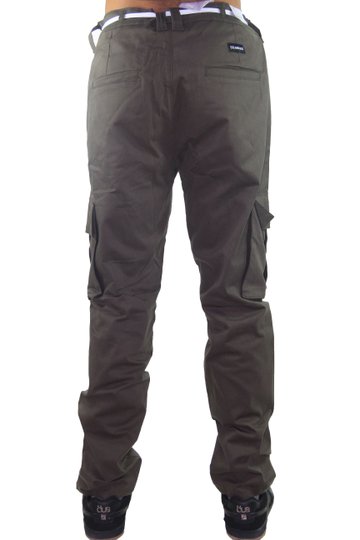 Calça Masculina Hocks Sarja Central Cargo - Verde