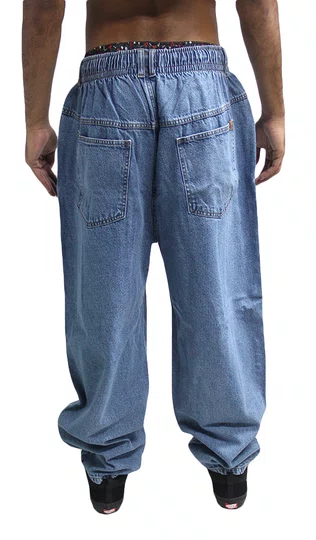 Calça Masculina Jeans South Shore Baloon Bordada - Jeans