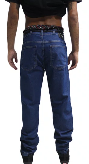 Calça Masculina Jeans South Shore Street - Azul Marinho