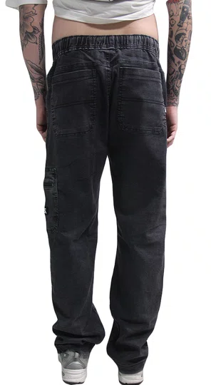 Calça Masculina Jeans Wats Pocket - Preto Estonado