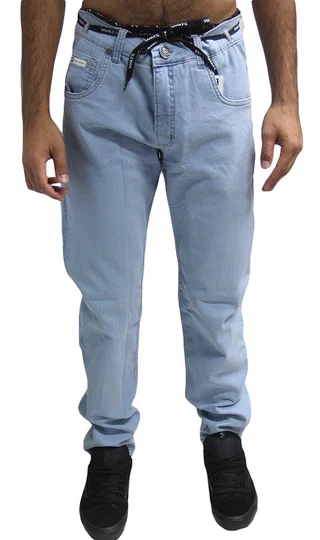 Calça Masculina Jeans Wats Tradicional - Jeans