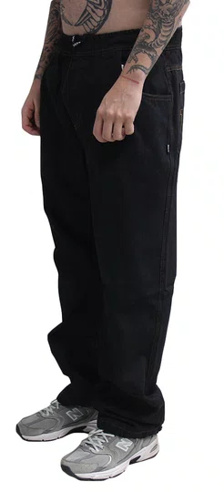 Calça Masculina Jeans Wats Zat Reta Outline - Preto