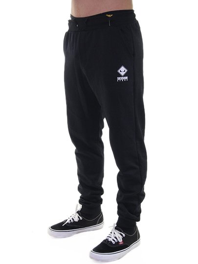 Calça de Moletom Masculina Moletinho Session Basic - Preto