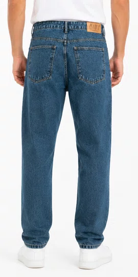 Calça Masculina Plano C Jeans Dirty Indigo - Marinho Lavado