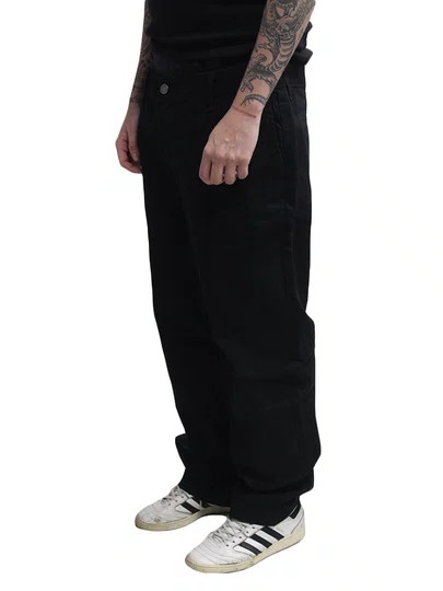 Calça Masculina Plano C Sarja Chino Pro - Preto