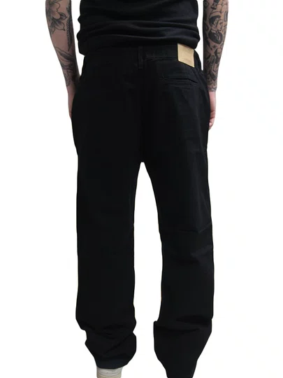 Calça Masculina Plano C Sarja Chino Pro - Preto