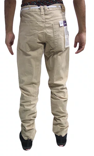 Calça Masculina Sarja Hocks Crook - Caqui