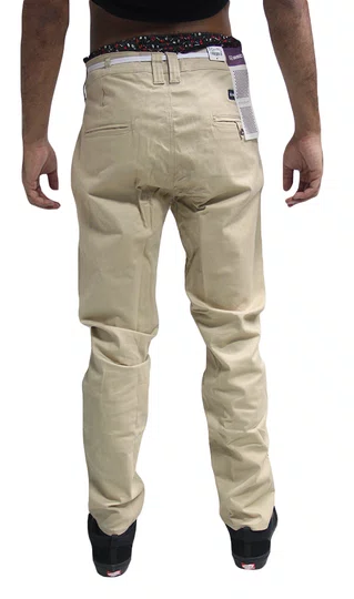 Calça Masculina Sarja Hocks Grind - Caqui