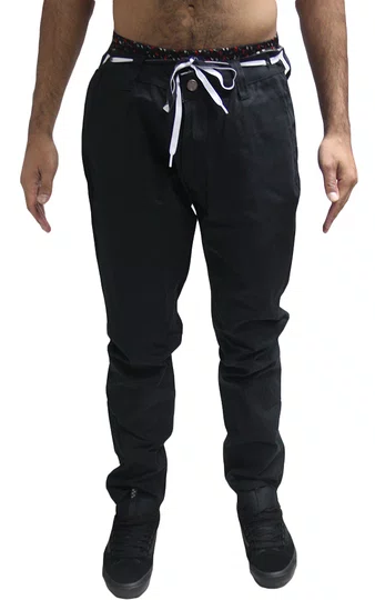 Calça Masculina Sarja Hocks Grind - Preto
