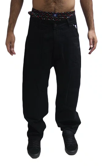Calça Masculina Sarja South Shore Chino - Preto