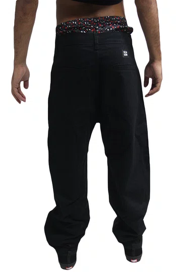 Calça Masculina Sarja South Shore Chino - Preto