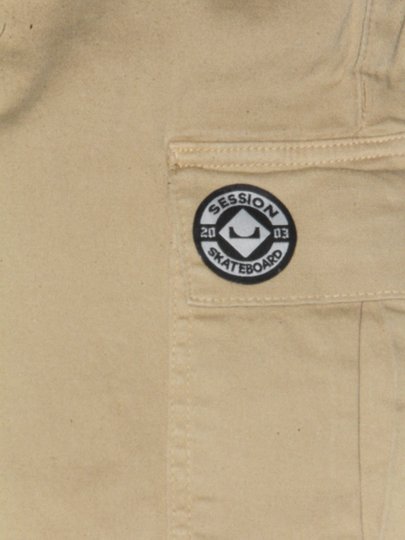 Calça Masculina Session Cargo Skate - Caqui