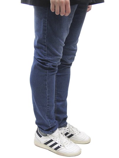 Calça Masculina Session Sarja Basica - Jeans Azul Medio