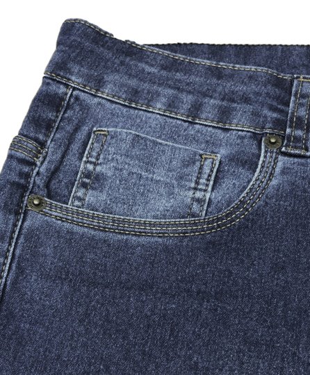 Calça Masculina Session Sarja Basica - Jeans Azul Medio