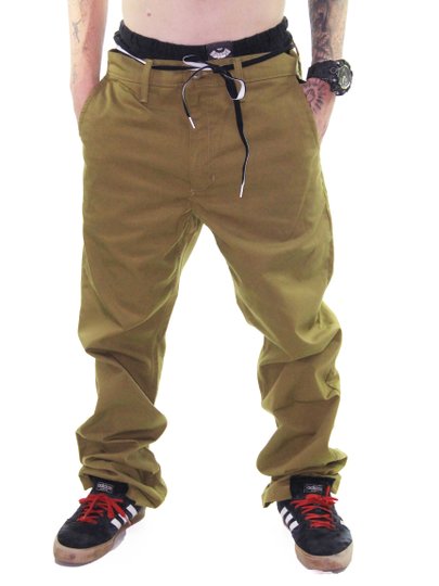 Calça Masculina Vans Authentic Chino R Nutria - Verde