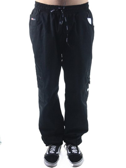 Calça Masculina Wats Ripstop Cargo - Preto