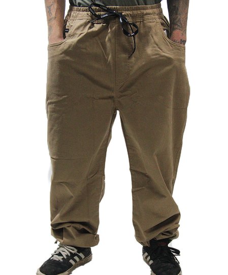 Calça Masculina Wats Sarja Balão - Caqui