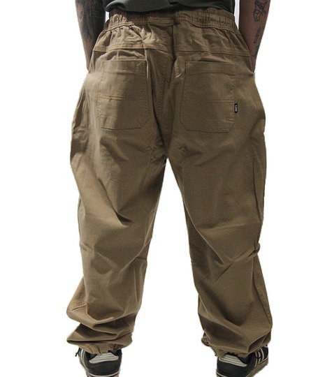 Calça Masculina Wats Sarja Balão - Caqui