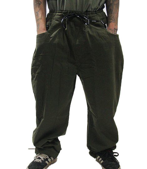 Calça Masculina Wats Sarja Balão - Verde