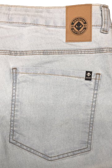 Calça Masculino Session Sarja Basica - Jeans Azul Claro