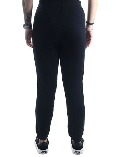 Calça de Moletom Feminina Volcom Deadly Stone - Preto/Branco