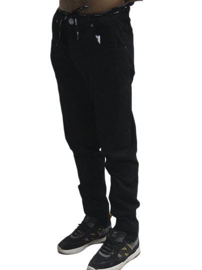 Calça Sarja Masculina Wats Tradicional - Preto