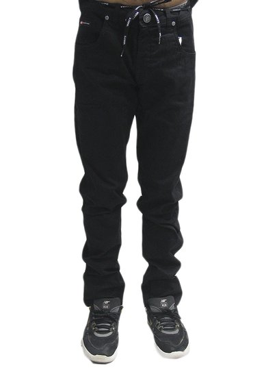 Calça Sarja Masculina Wats Tradicional - Preto