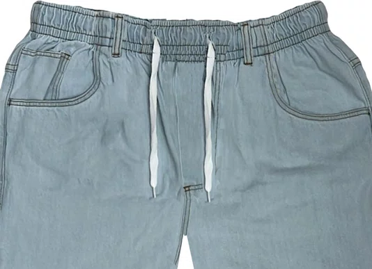 Calça Session Baloon Jeans Unissex Estilo - Azul Céu