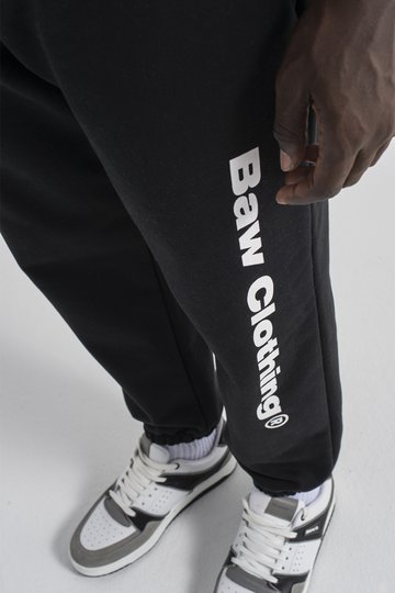 Calça de Moletom Unissex Baw Track Joger - Preto
