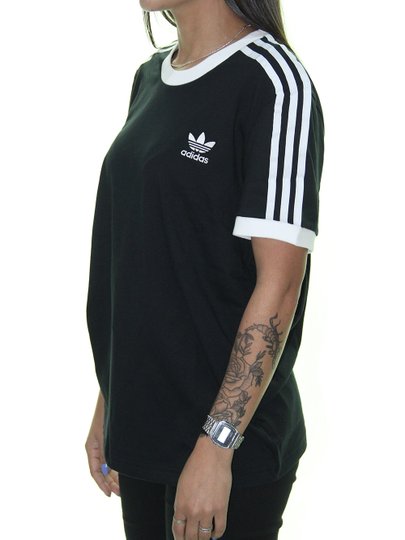 CAM FEM ADIDAS 3 STRIPES PRETO