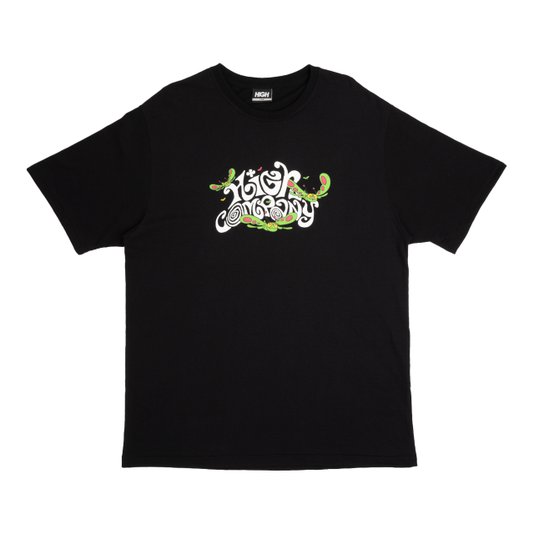 Camiseta Masculina High Groove Tee Manga Curta Estampada - Preto