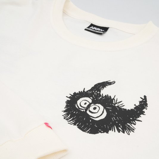 Camiseta Masculina High Spike Manga Longa Estampada - Branco