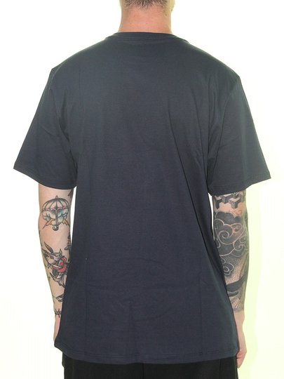 Camiseta Masculina Hurley Silk Surf Manga Curta Estampada - Marinho