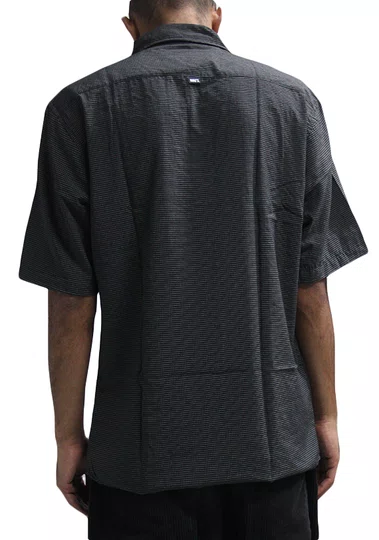 Camisa De Botão Masculina Wats Quadriculada Manga Curta Estampada - Xadrez