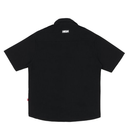 Camisa Masculina High Button Cargo - Preto