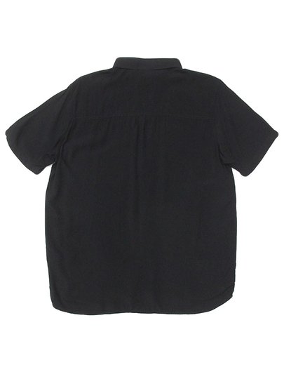 Camisa Masculina LRG 47 Woven Manga Curta Estampada - Preto