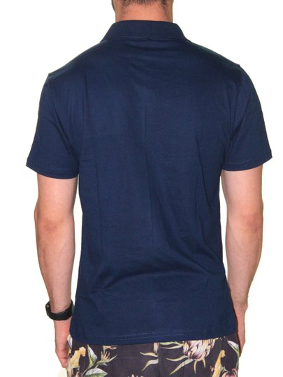Camisa Masculina Oneil Polo Oneil Manga Curta - Azul Escuro