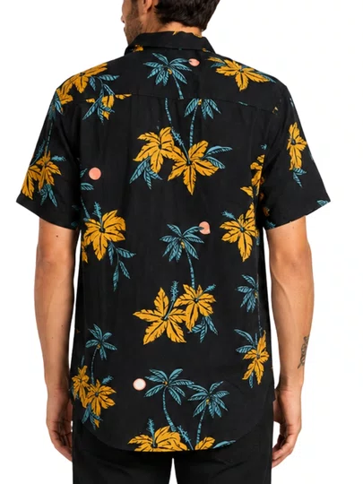 Camisa Masculina Rip Curl Sumatra - Preto