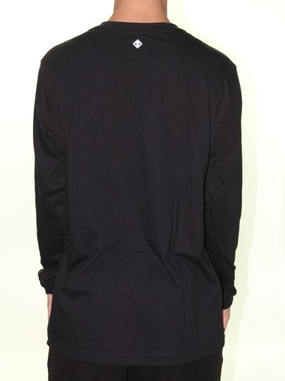 Camisa Masculina Session Skate In The Vein Manga Longa - Preto