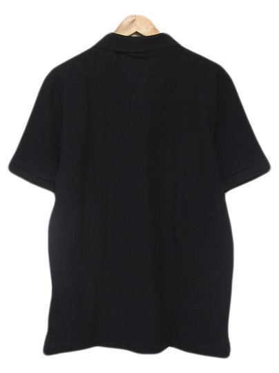 Camisa Polo Masculina Freesurf Logo Manga Curta Estampada - Preto