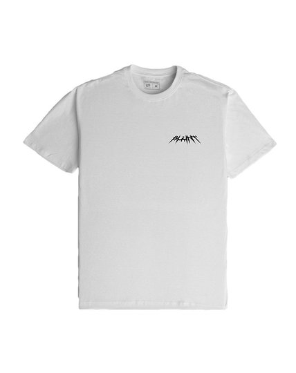 Camiseta Big Masculina Blunt Grine Manga Curta Estampada - New White
