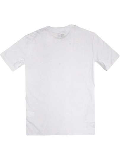 Camiseta Big Masculina New Era Bordado Branded Manga Curta Estampada - Branco