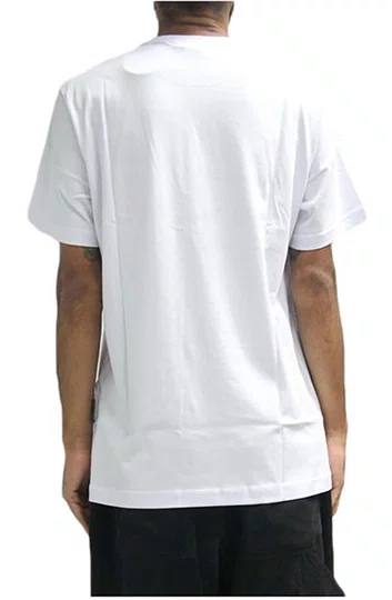 Camiseta Big Masculina Santa Cruz Flaming Manga Curta Estampada - Branco