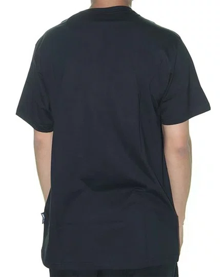 Camiseta Big Masculina Santa Cruz Flaming Manga Curta Estampada - Preto